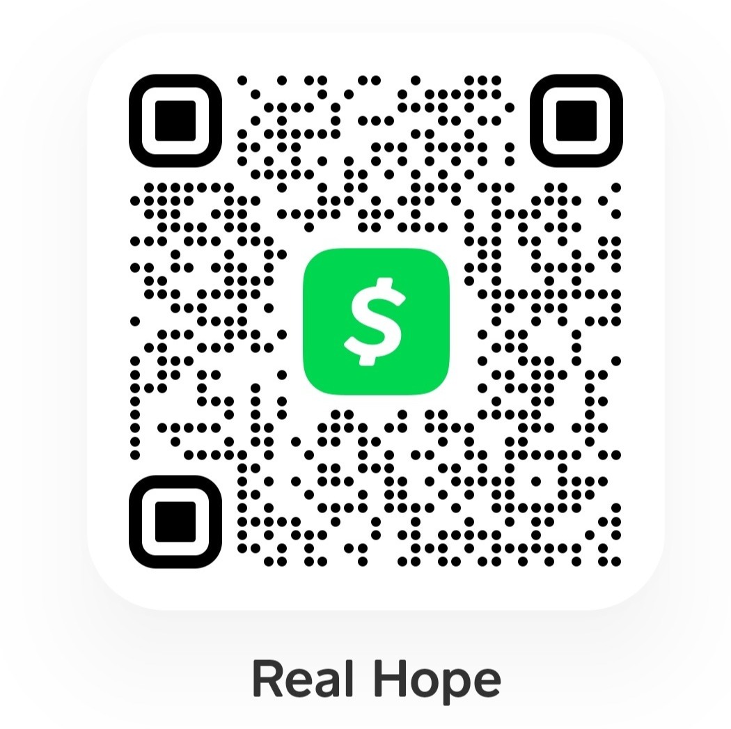 real hope inc,tax credit,donate,get started,paypal,zelle,venmo,cash app,testimonials